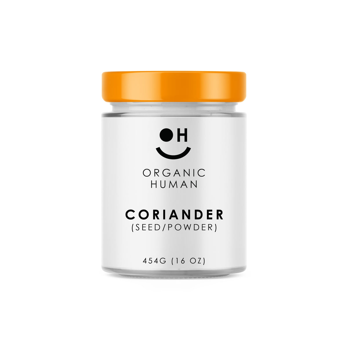 Organic Human Coriander (Seed/Powder) Protocol Glass Jar