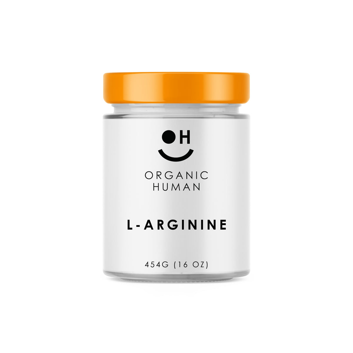 Organic Human L-Arginine Protocol Glass Jar