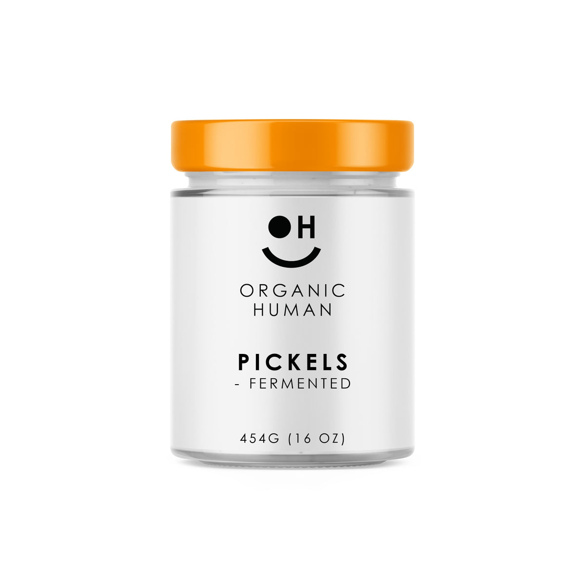Organic Human Pickels - Fermented Protocol Glass Jar